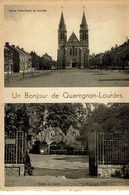 CPSM Carte Postale- Belgique-Un Bonjour De Quaregnon-Lourdes Multi Vues  VM28904ha - Quaregnon