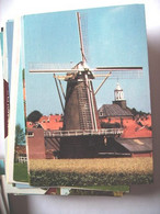 Nederland Holland Pays Bas Molen Moulin Mill Ootmarsum En Kerk - Ootmarsum