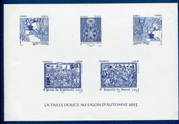 France - Epreuve - La Taille Douce Au Salon D'automne - 2013 - Imperforates, Proofs & Errors