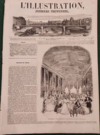 1844 L'ILLUSTRATION N° 49 - LA PÈCHE DES HUITRES À CANCALE - CHARLES NODIER - 1800 - 1849
