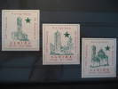 SPAIN Lerida Lleida 1986 Kongreso Esperanto Perforated 3 Poster Stamp Label Vignette Viñeta - Esperanto