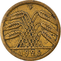 Monnaie, Allemagne, République De Weimar, 5 Reichspfennig, 1925, Stuttgart - 5 Pfennig