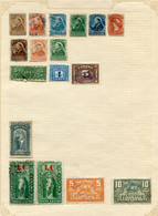 !!! CANADA, LOT DE TIMBRES FISCAUX SURTOUT OBLITERES - Fiscali