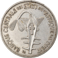 Monnaie, West African States, 100 Francs, 1968, TTB, Nickel, KM:4 - Ivoorkust