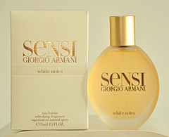 Giorgio Armani Sensi White Notes Eau Fraiche 75ml 2.5 Fl. Oz. Perfume Woman Rare Vintage 2004 - Women