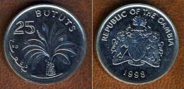 Gambia 25 Bututs 1998, Oil Palm, KM#57, Unc - Gambie