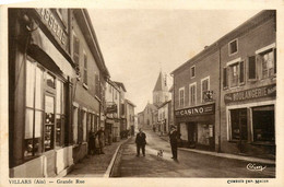 Villars * La Grande Rue * Boulangerie * épicerie Casino - Villars-les-Dombes