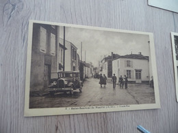 CPA 17 Charente Maritime  Saint Sauveur Du Nuaillé Grande Rue Auto Ancienne - Otros & Sin Clasificación