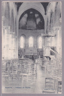 ESPIERRES.  Intérieur De L'Église  1908 - Espierres-Helchin - Spiere-Helkijn