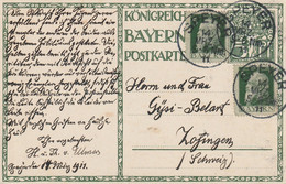 Allemagne Bavière Entier Postal Illustré Speyer Pour La Suisse 1911 - Interi Postali