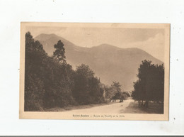 SAINT JEOIRE (EN FAUCIGNY HAUTE SAVOIE) ROUTE DE POUILLY ET LE MOLE (AUTO CIRCULANT) - Saint-Jeoire