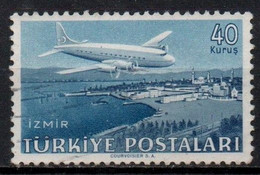 Turchia, 1949 - 40k Izmir - Nr.C15 - Usato° - Posta Aerea
