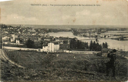 Trévoux * Vue Panoramique De La Commune * Inondations 1904 - Trévoux