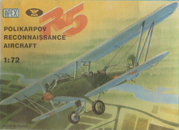 Polikarpov R5, Apex 1/72e - Vliegtuigen