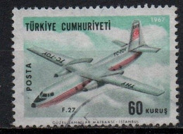 Turchia, 1967 - 60k F 27 - Nr.C40 - Usato° - Corréo Aéreo