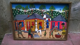 Peinture Haïtienne De Charles Anatole - Olii