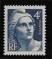 France N°725 - Variété Visage Griffé - Neuf ** Sans Charnière - TB - Neufs