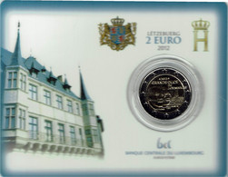 Luxembourg Coincard 2012  Guillaume - Luxemburgo