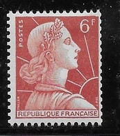 France N°1009A - Variété Coin Supérieur Gauche Oblique - Neuf * Avec Charnière - TB - Ongebruikt