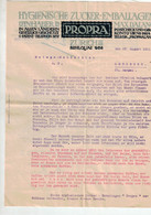 Hygienisches Zucker Emballagen Inhaber Max Dalang Zürich Sihlquai 268  - Lenzburg 1911 - Svizzera