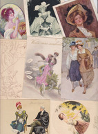 Lot 2860 De 10 CPA Femme Woman Glamour Déstockage Pour Revendeurs Ou Collectionneurs - 5 - 99 Cartoline