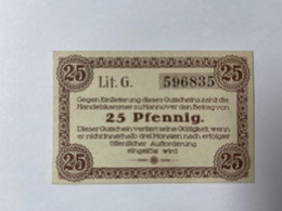 Allemagne Notgeld Hannover 25 Pfennig - Collections