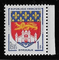 France N°1183 - Variété Couleur Rouge Sous Le Château - Neuf ** Sans Charnière - TB - Nuovi