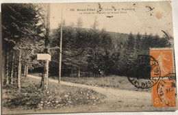 42 Bourg Argental 1922 Mont Pilat Chaux De La Madeleine Route De Pelissin Au Grand Hotel - Bourg Argental