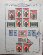 SWISS EXPOSITION TIMBRES 18 VIGNETTES COMMEMORATIVES ANNEES 1916 1922 FOIRES CONGRES GENEVE BERNE ZURICH - Vignettes De Fantaisie