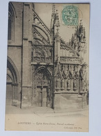 CPA - LOUVIERS - EGLISE - DETAILS DE LA FACADE - Louviers