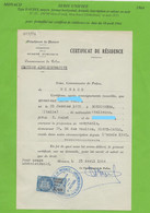 FISCAUX DE MONACO SERIE UNIFIEE  De 1960 N°35  2 NF BLEU 10 Avril 1964 - Revenue