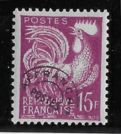 France Préoblitérés N°112 - Variété Surcharge Petit "T" - Neuf * Avec Charnière - TB - 1953-1960