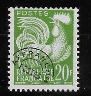 France Préoblitérés N°113 - Variété Surcharge Postes Défectueuse - Neuf * Avec Charnière - TB - 1953-1960