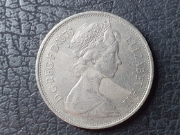 Großbritannien - 10 New Pence-Münze Von 1976 - 10 Pence & 10 New Pence