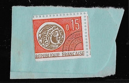 France Préoblitérés N°124 - Variété Découpe à Cheval Par Machine - TB - 1964-1988