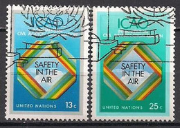 UNO  New York  (1978)  Mi.Nr.  322 + 323  Gest. / Used   (9ev31) - Used Stamps