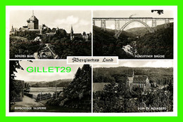 BERGISCHES LAND, GERMANY - 5 MULTIVUES -  TRAVEL IN 1952 -  MAX BIEGEL - - Bergisch Gladbach