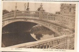 Delcampe - SEVILLA PLAZA DE ESPAÑA SIN ESCRIBIR - Sevilla