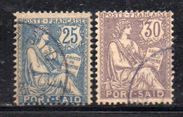 Y377 - PORT SAID ,  Due Valori Usati - Used Stamps