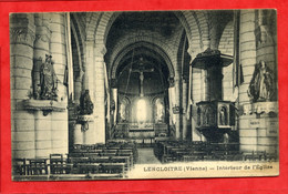 * LENCLOITRE - Intérieur De L'Eglise - Lencloitre