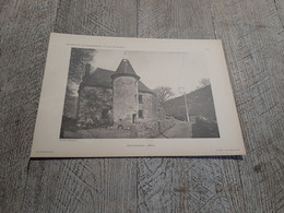 15 Madic Gentilhommière à Madic  Manoirs Et Gentilhommières Cantal Planche Chateau Photographe Gravot Ferme - Architecture