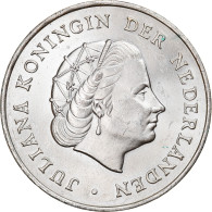 Monnaie, Netherlands Antilles, Juliana, 2-1/2 Gulden, 1964, SUP, Argent, KM:7 - Niederländische Antillen