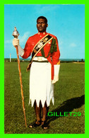 FIJI - DRUM MAJOR, SGT. EPELI RAYAWA, OF THE BAND OF THE FIJI MILITARY FORCES - STINSINS LTD - - Fidji