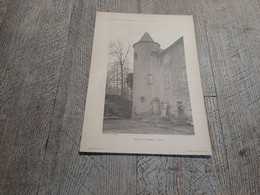 15 Manoir De Massebeau à Murat Manoirs Et Gentilhommières Cantal Planche Chateau Photographe Gravot - Architecture