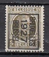 PREO 148 Op Nr 191 BRUXELLES 1927 BRUSSEL - Positie B - Typo Precancels 1922-31 (Houyoux)