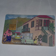 St.maarten-(sx-tem-008)-nostalgic Communications-(1)-(120units)-used Card+1card Prepiad Free - Antilles (Netherlands)