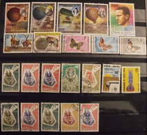 Haute-Volta. Collection De 20 Timbres. - Upper Volta (1958-1984)