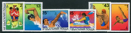 BULGARIA 1979 Olympic Games, Moscow III MNH / **.  Michel 2840-45 - Unused Stamps