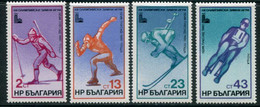 BULGARIA 1979 Winter Olympic Games MNH / **.  Michel 2824-27 - Unused Stamps