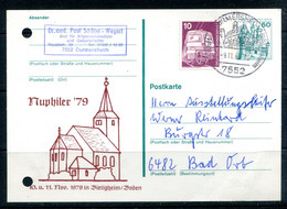 BERLIN - Nuphilex '79 In Bietigheim / Baden - Privé Postkaarten - Gebruikt